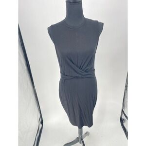 H&M black dress‎ size M casual wear knee length